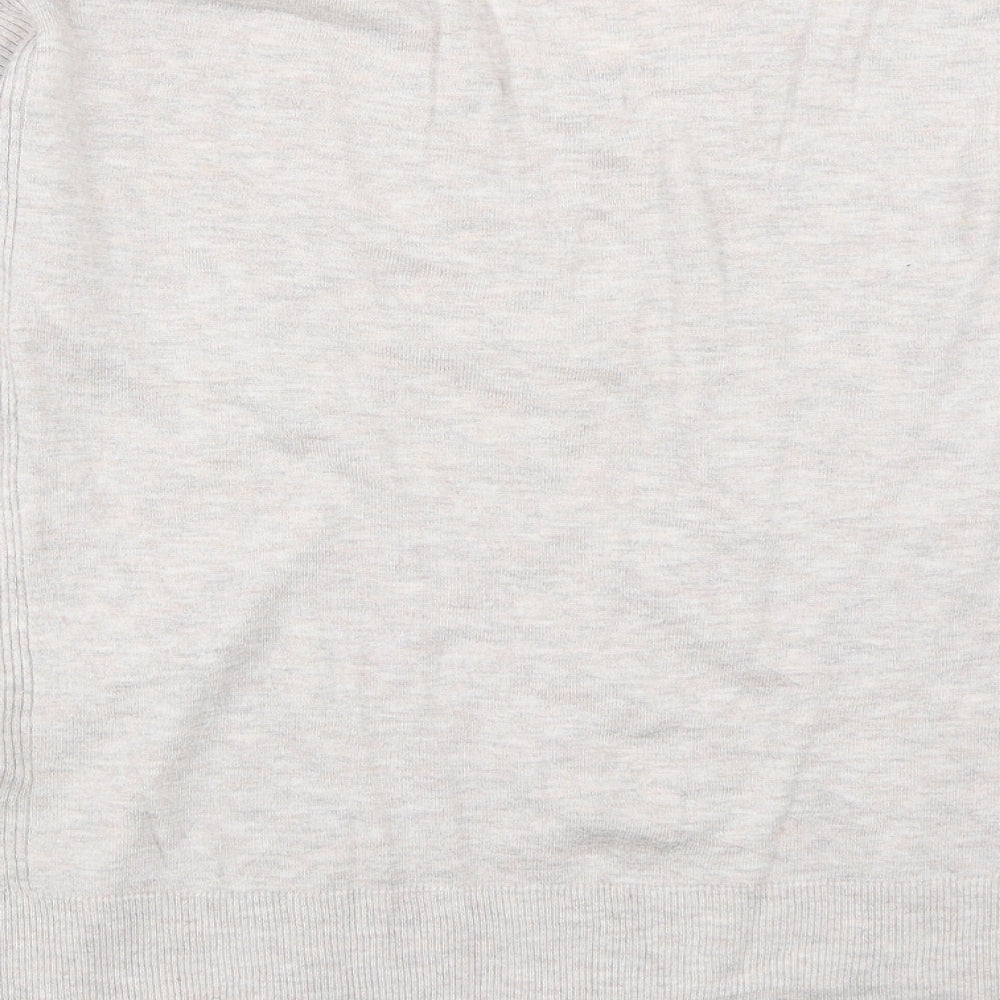 Marks and Spencer Womens Beige Pullover Jumper Size 12