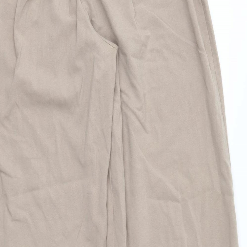 Preworn Womens Brown Trousers Size L L30 in