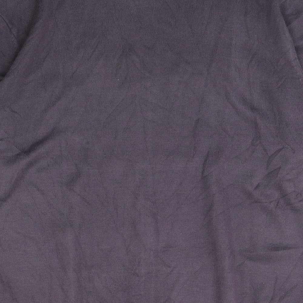 BHS Mens Purple Pullover Jumper Size L