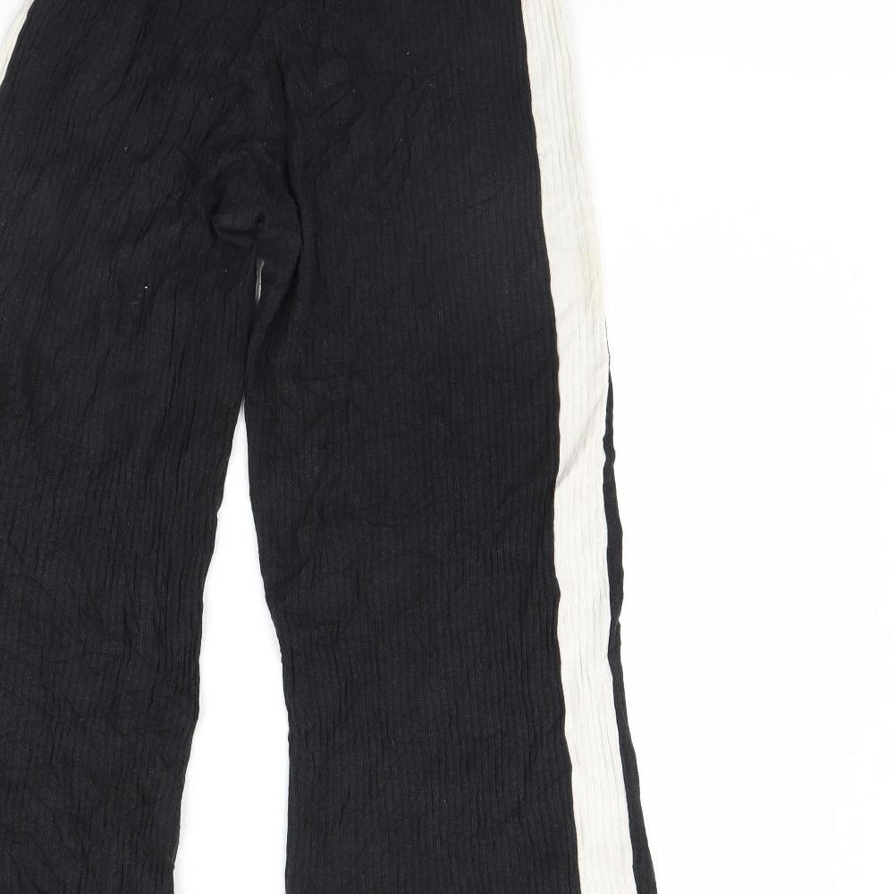 Pull&Bear Womens Black Trousers Size XS L27 in