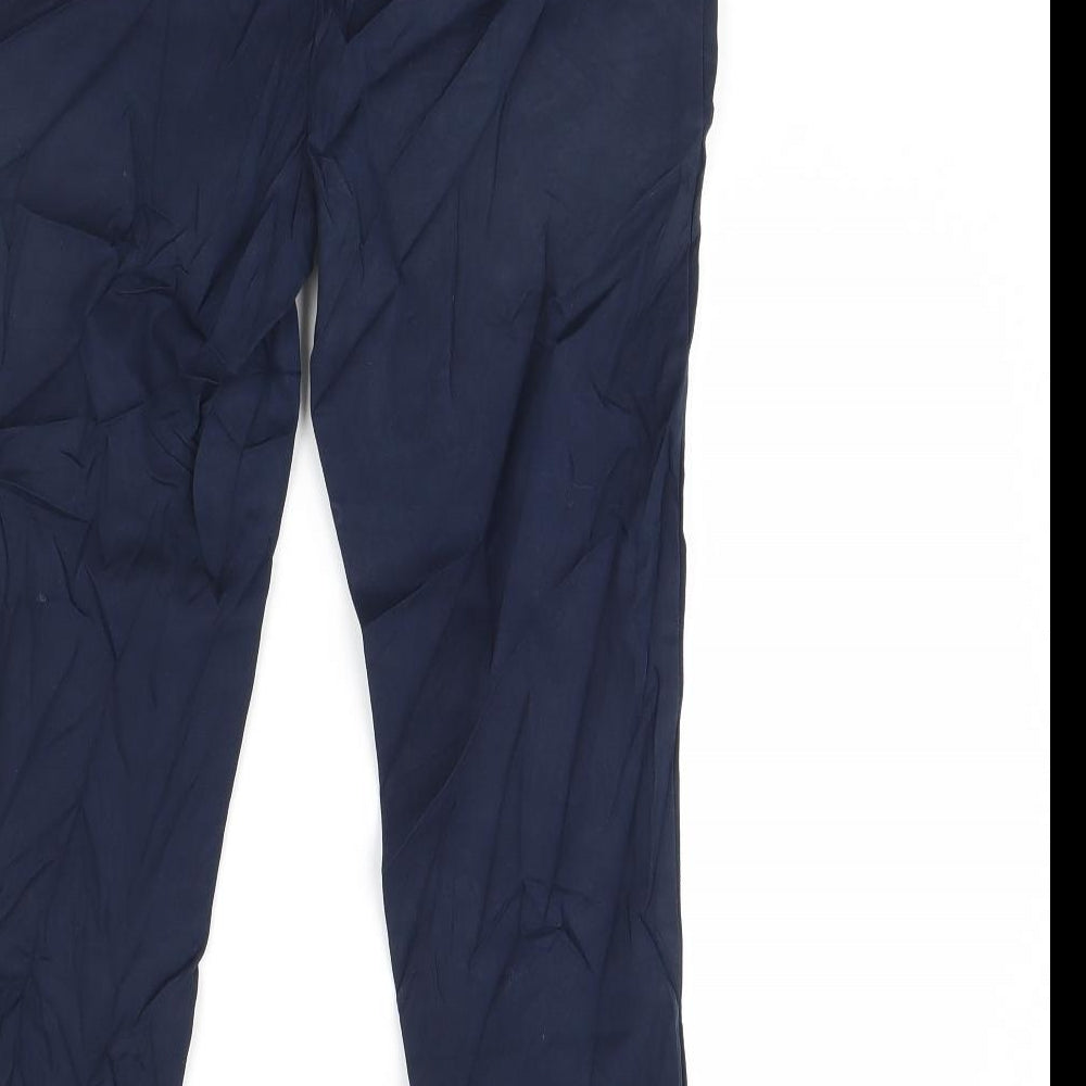 NEXT Womens Blue Trousers Size 6 L28 in