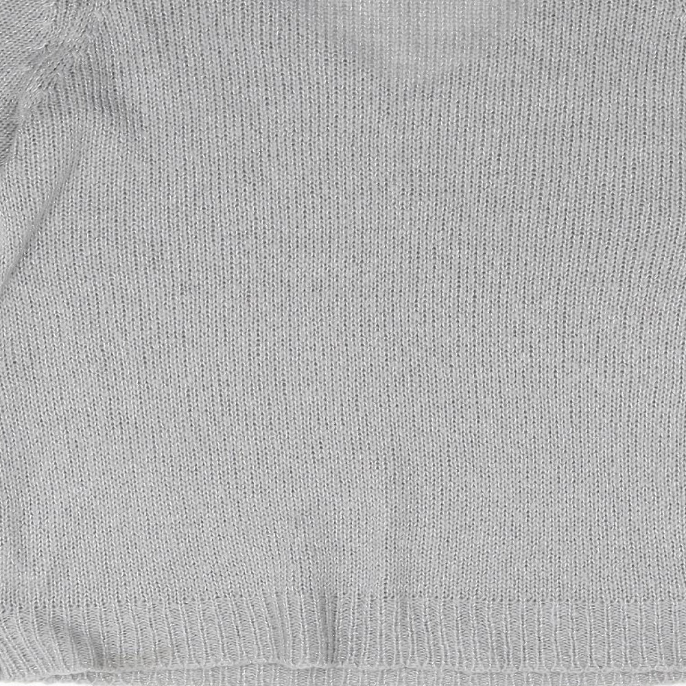 Matalan Womens Grey Knit Pullover Jumper Size M