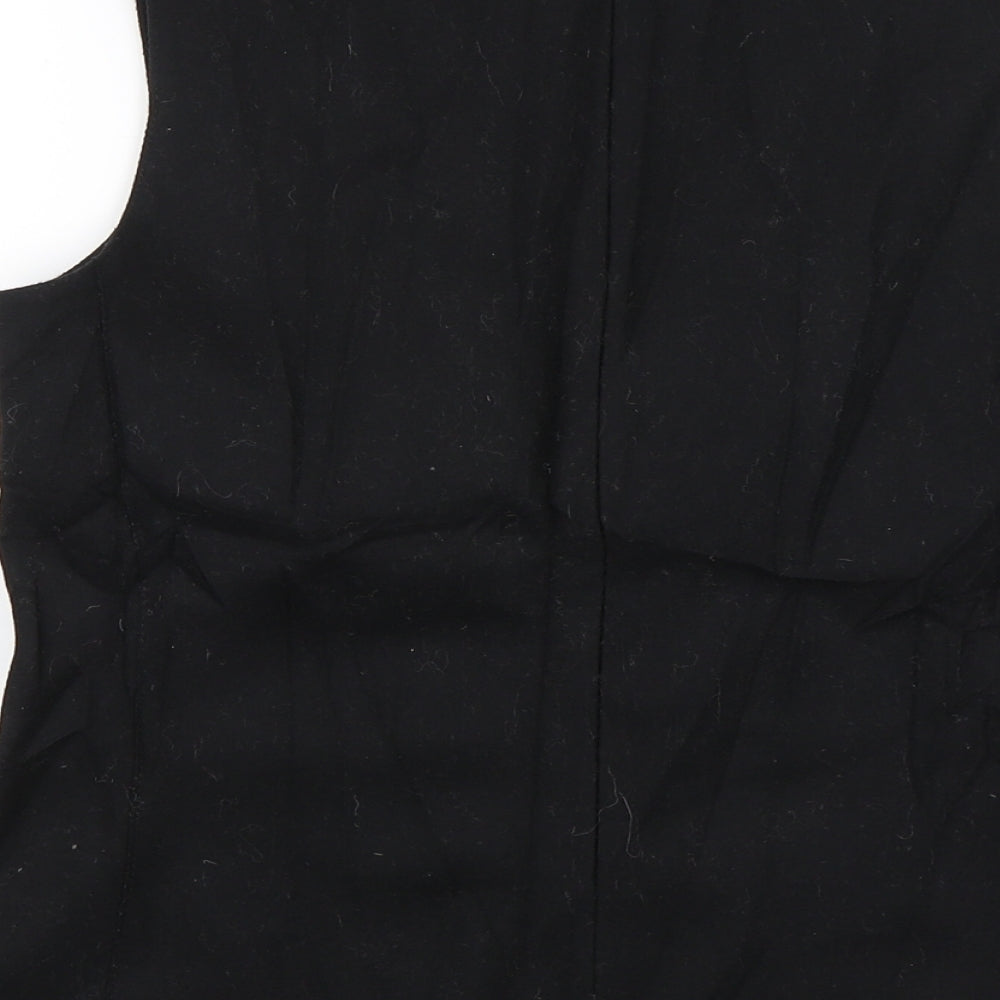 Marks and Spencer Womens Black Basic Blouse Size 8