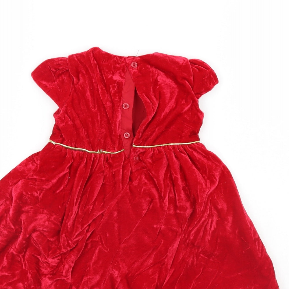 Pepco Girls Red A-Line Size 18-24 Months