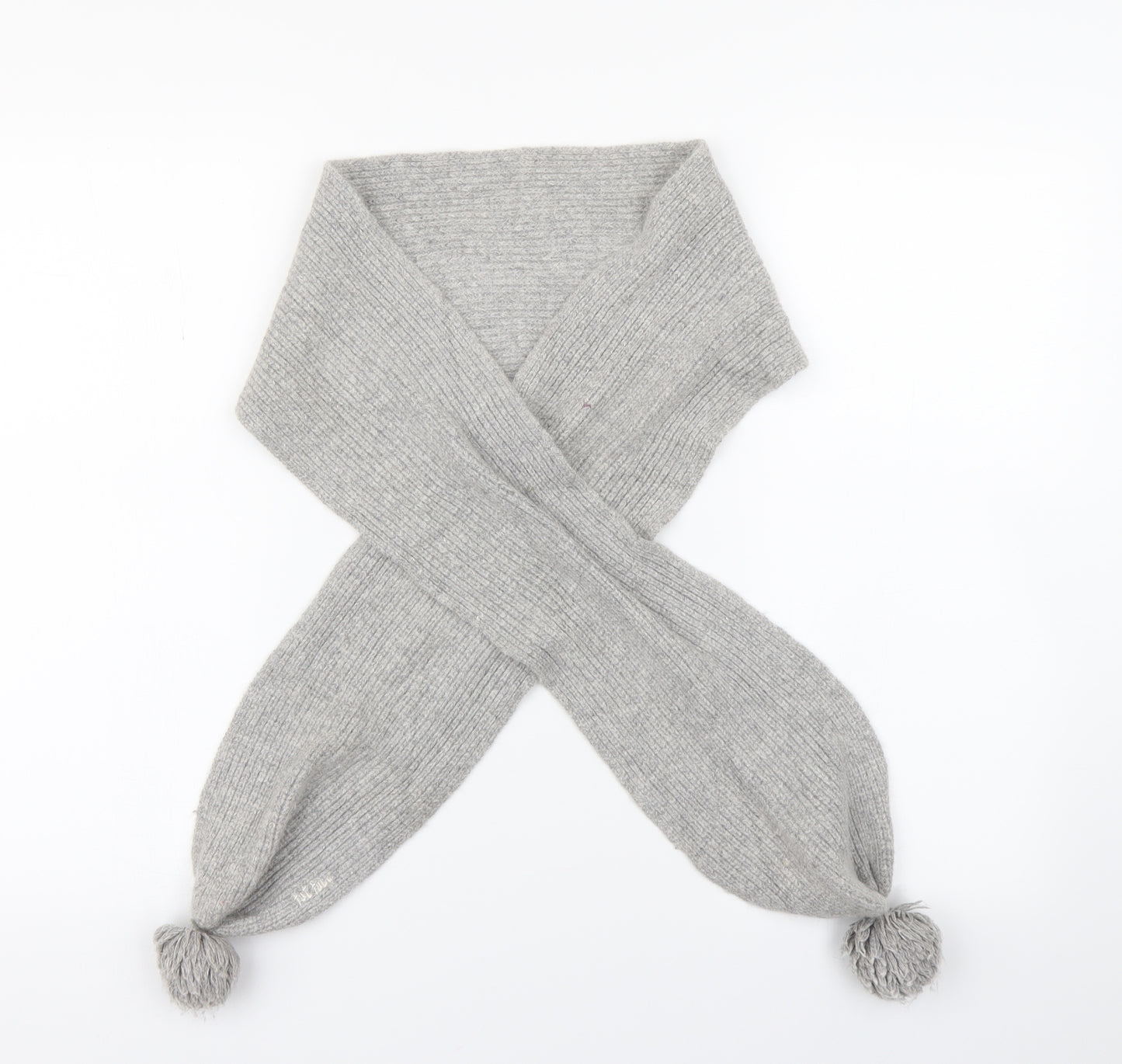 LD Tuttle Grey Knit Scarf