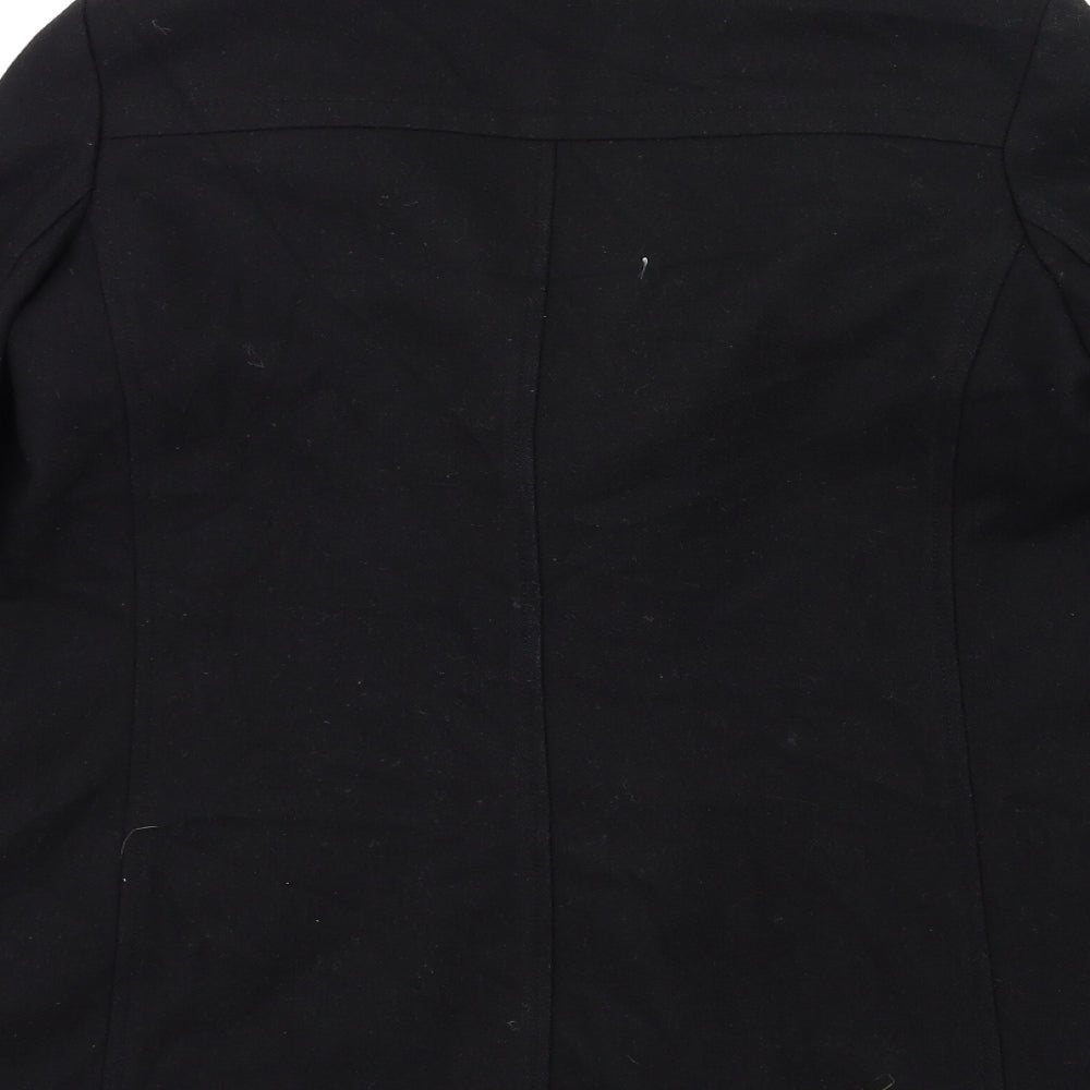 La Redoute Womens Black Overcoat Coat Size 6