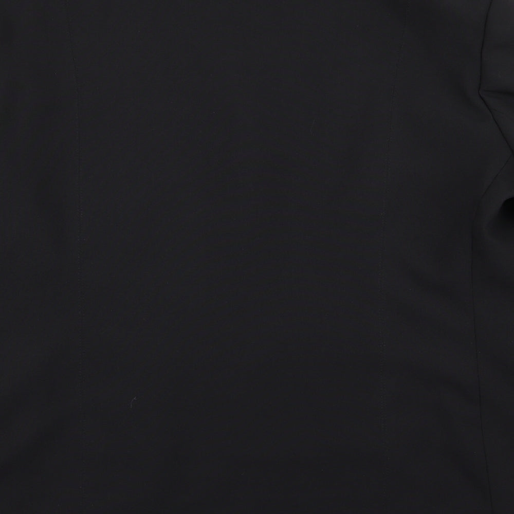 Preworn Womens Black Jacket Blazer Size 20