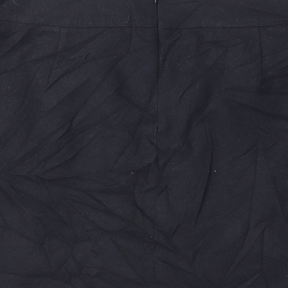 M&S Womens Blue Flare Skirt Size 10