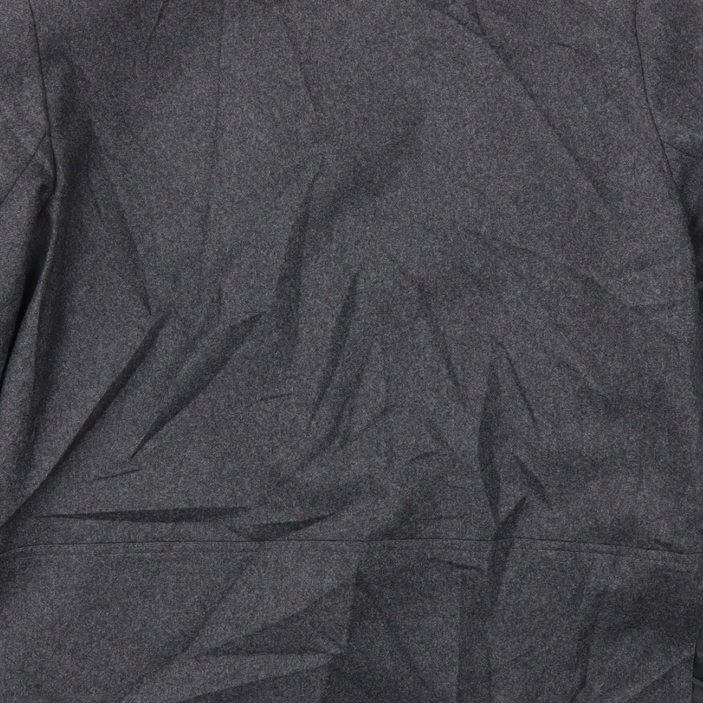 SLIMMA Womens Grey Jacket Blazer Size 10
