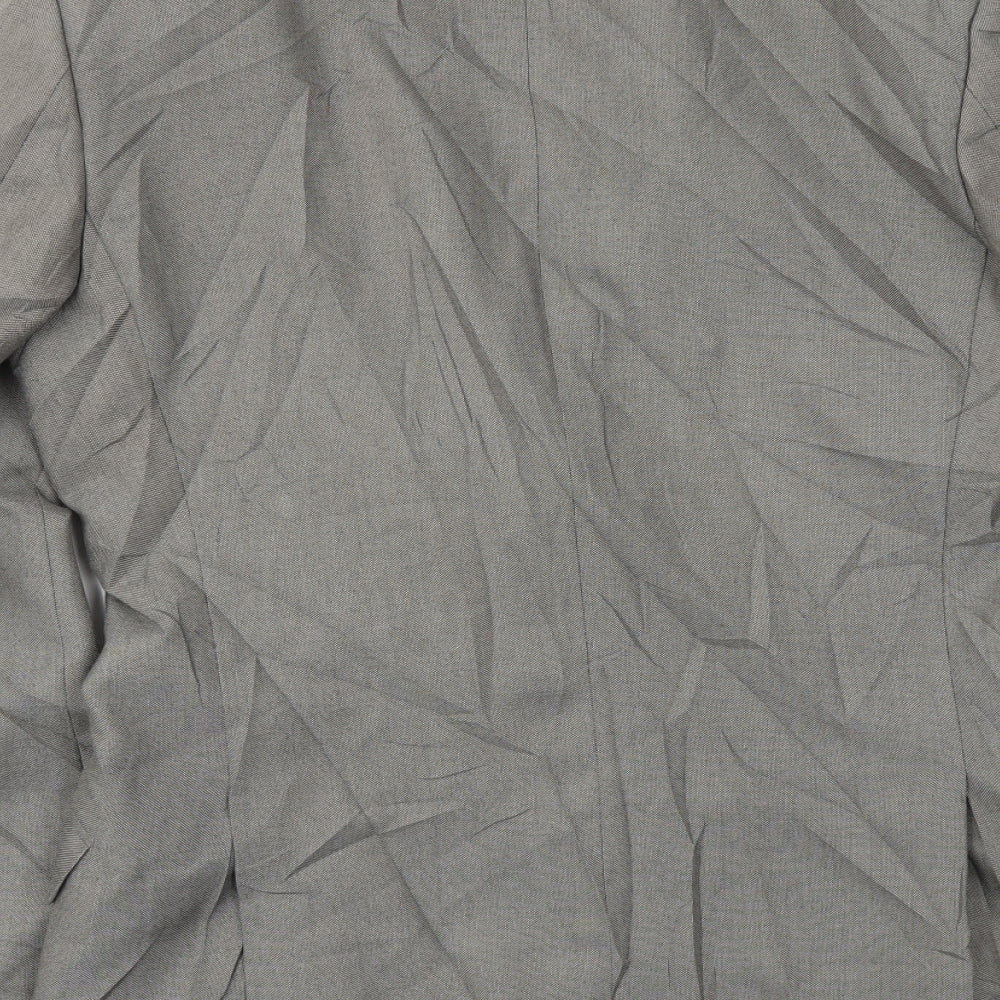M&S Mens Grey Jacket Blazer Size 34