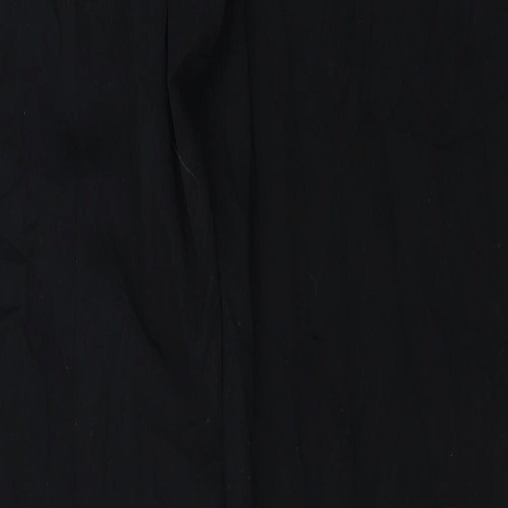 Marks and Spencer Womens Black Trousers Size 12 L25 in