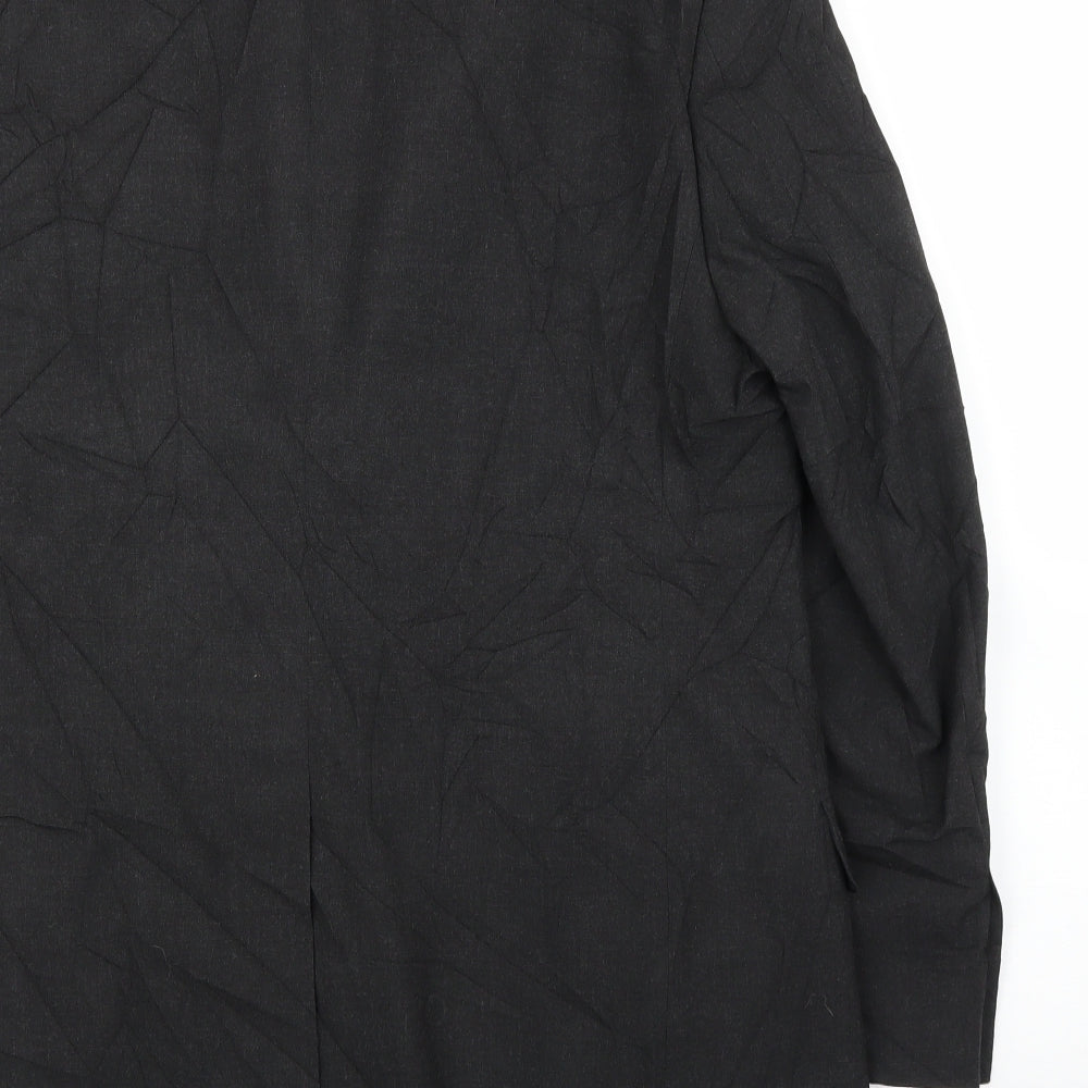 M&S Mens Grey Jacket Suit Jacket Size 40