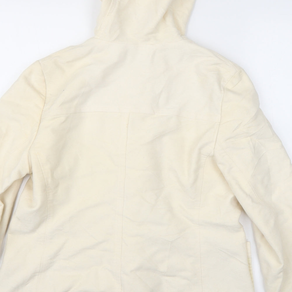 Marks and Spencer Womens Ivory Overcoat Coat Size 12