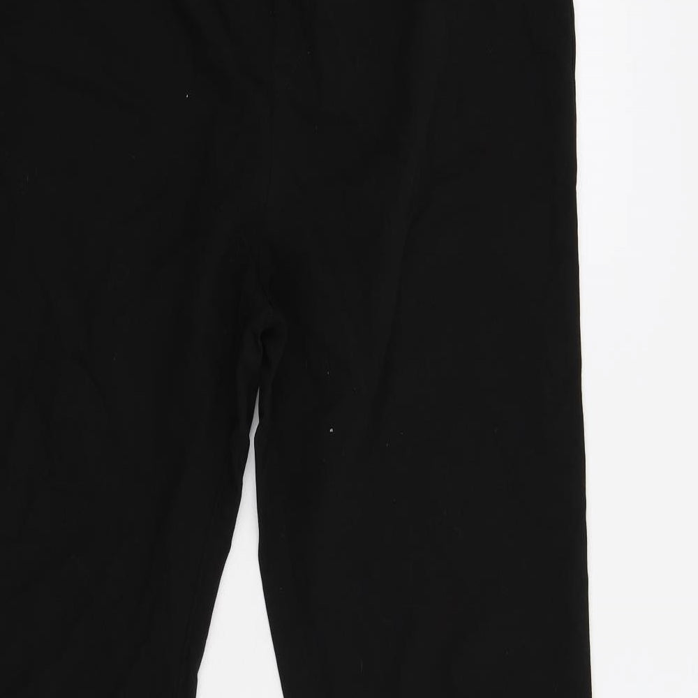 JoJo Maman Bébé Womens Black Trousers Size 10 L29 in