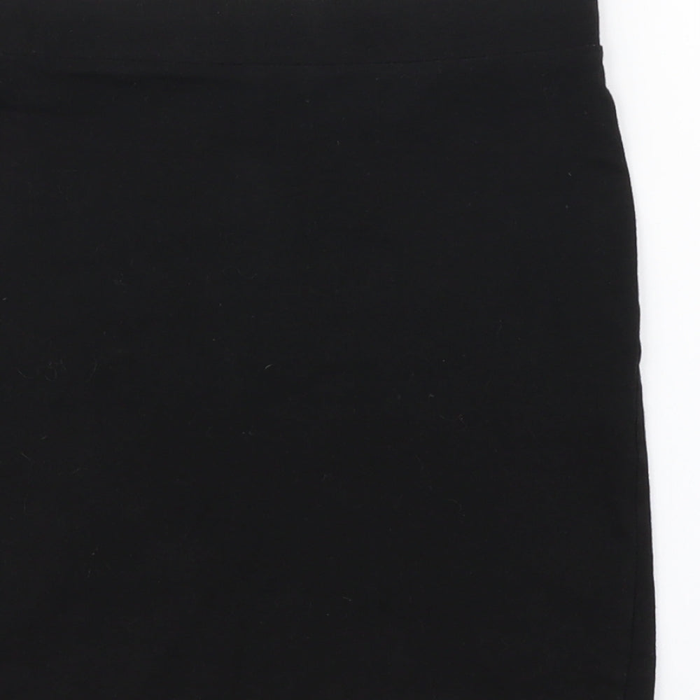 Divided Womens Black Straight & Pencil Skirt Size XS