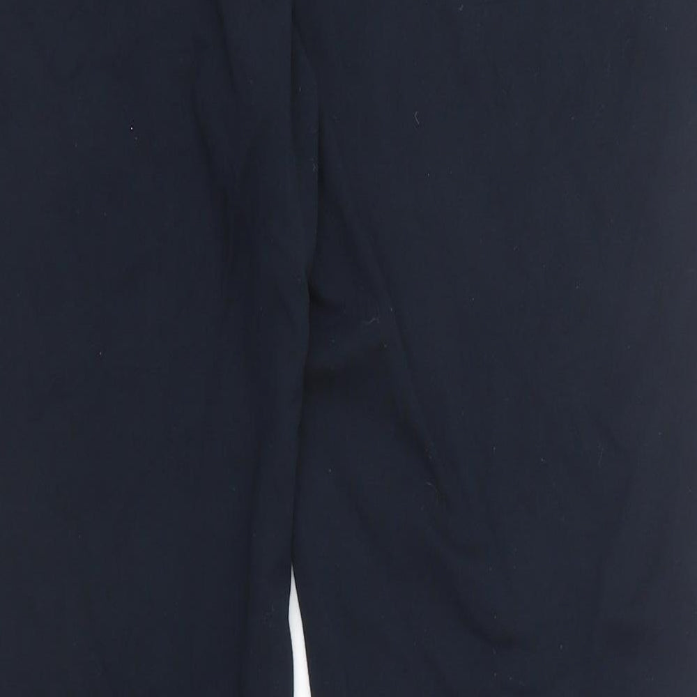 M&S Womens Blue Sweatpants Trousers Size 16 L26 in