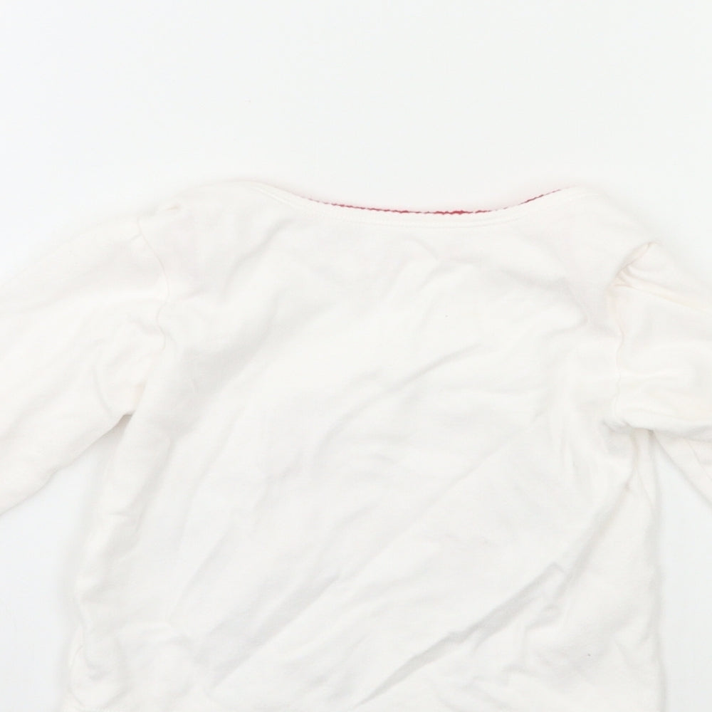 George Baby White Basic T-Shirt Size 12-18 Months - Minie Mouse