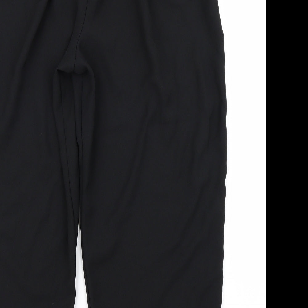 Preworn Womens Black Trousers Size 20 L23 in