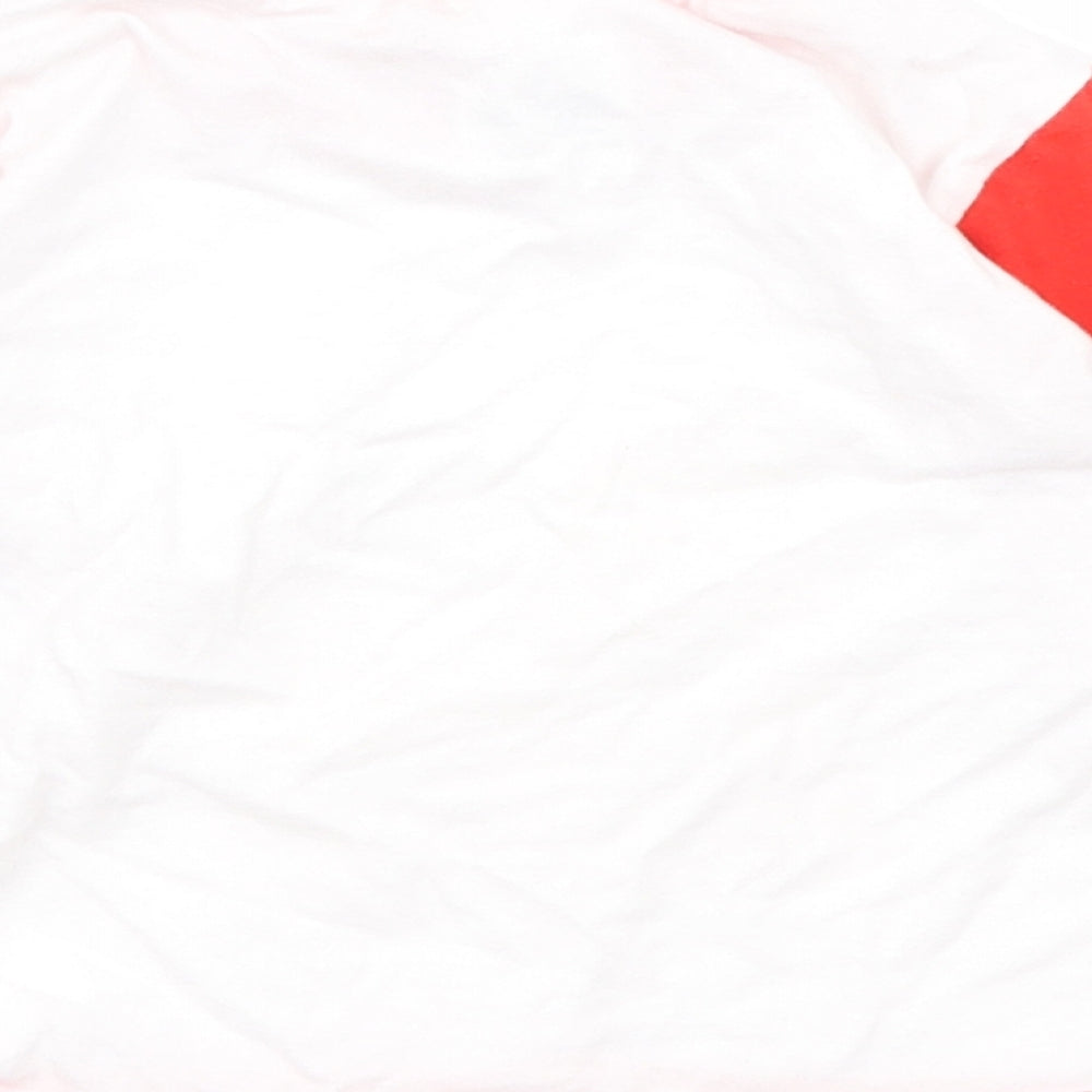 Disney Girls Red Basic T-Shirt Size 18-24 Months - Minnie Mouse