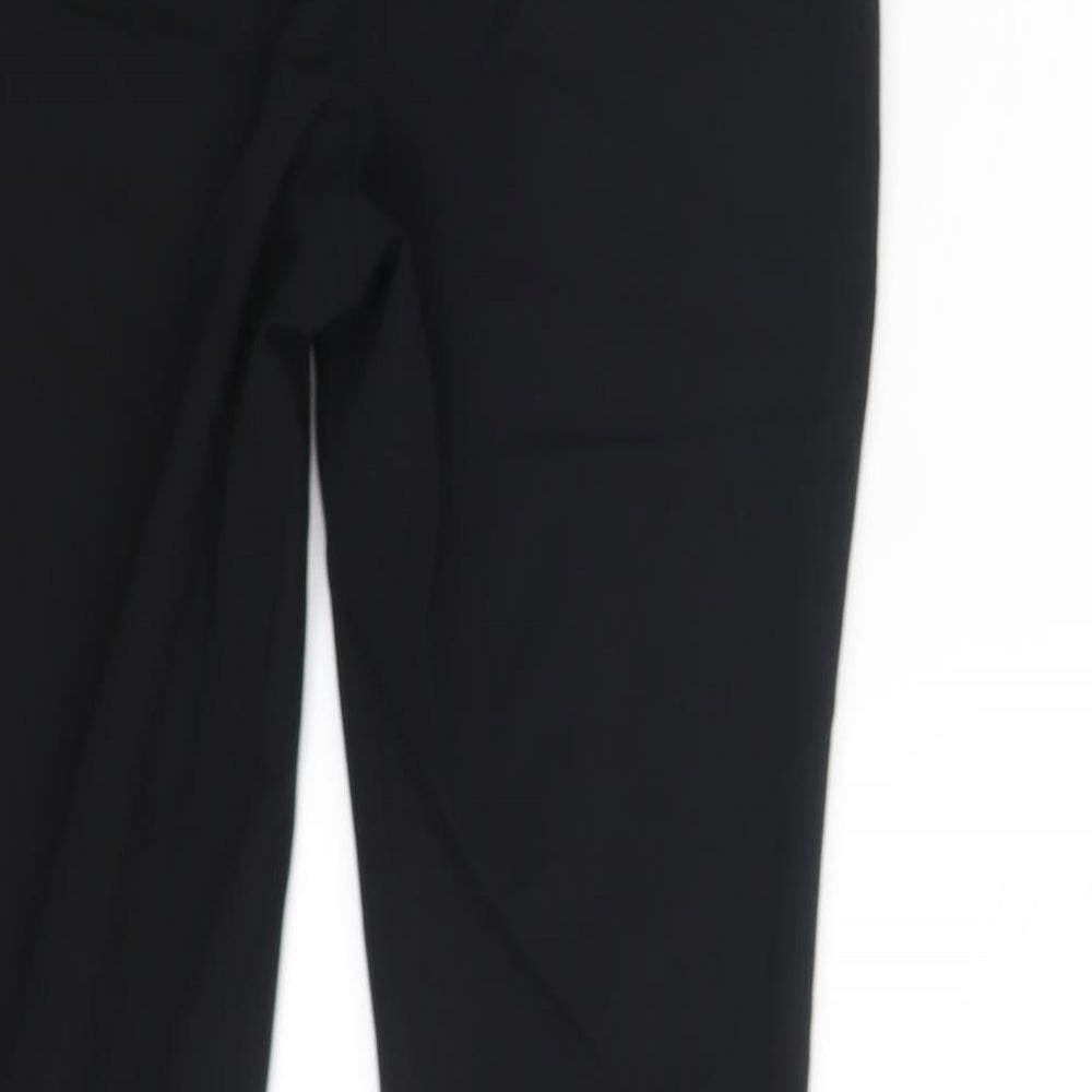 NEXT Womens Black Trousers Size 6 L26 in
