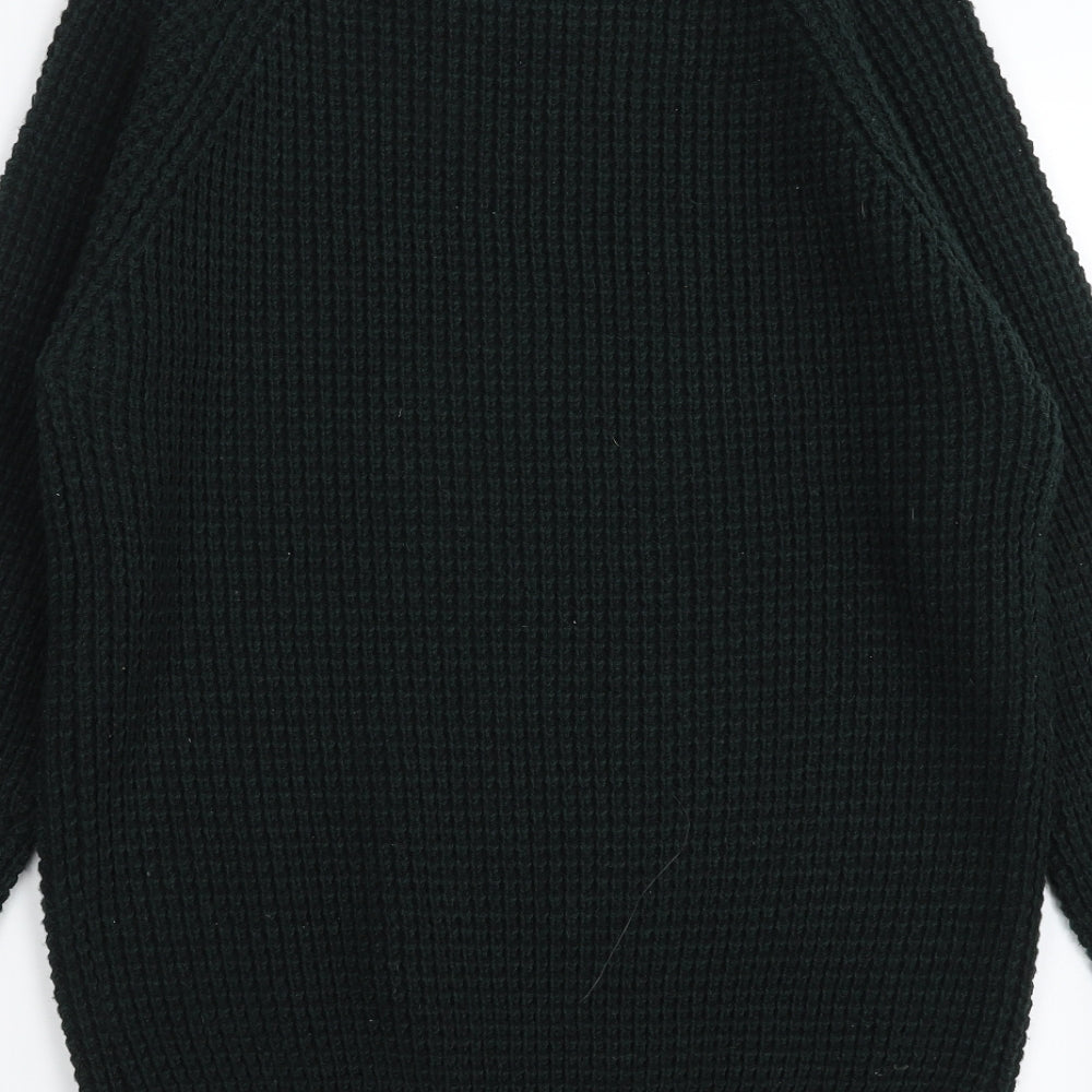 Sainsburys Mens Green Pullover Jumper Size M