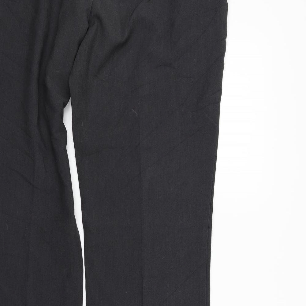 Marks and Spencer Womens Grey Trousers Size 14 L31 in