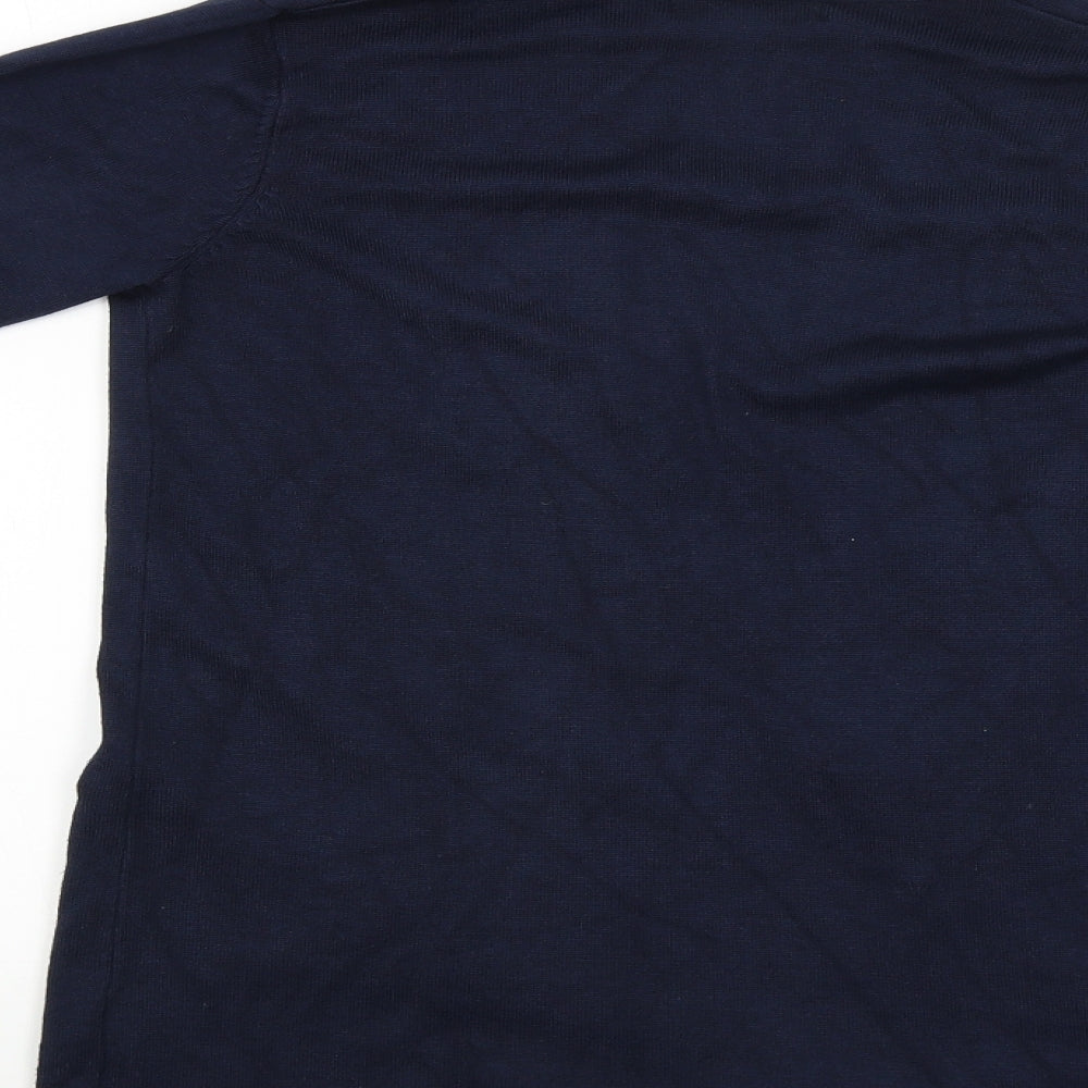 Primark Womens Blue Cardigan Jumper Size 2XS