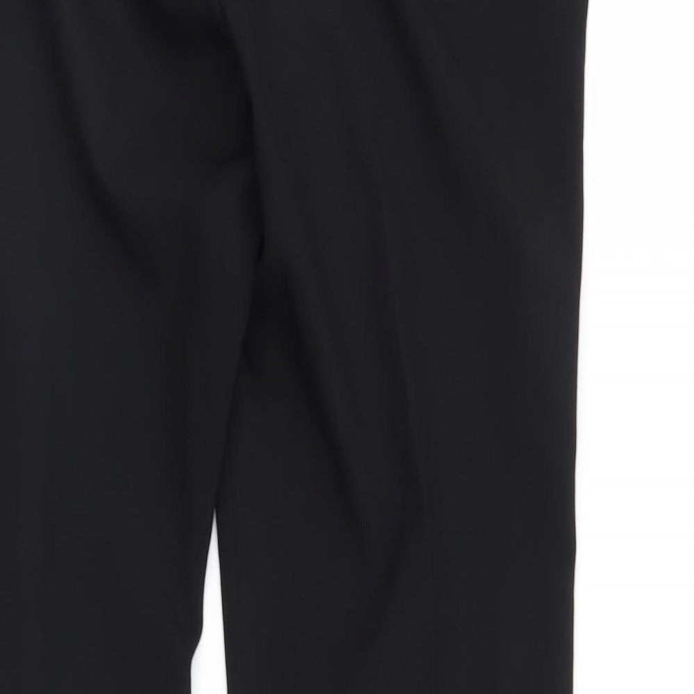 George Mens Black Trousers Size 32 L25 in
