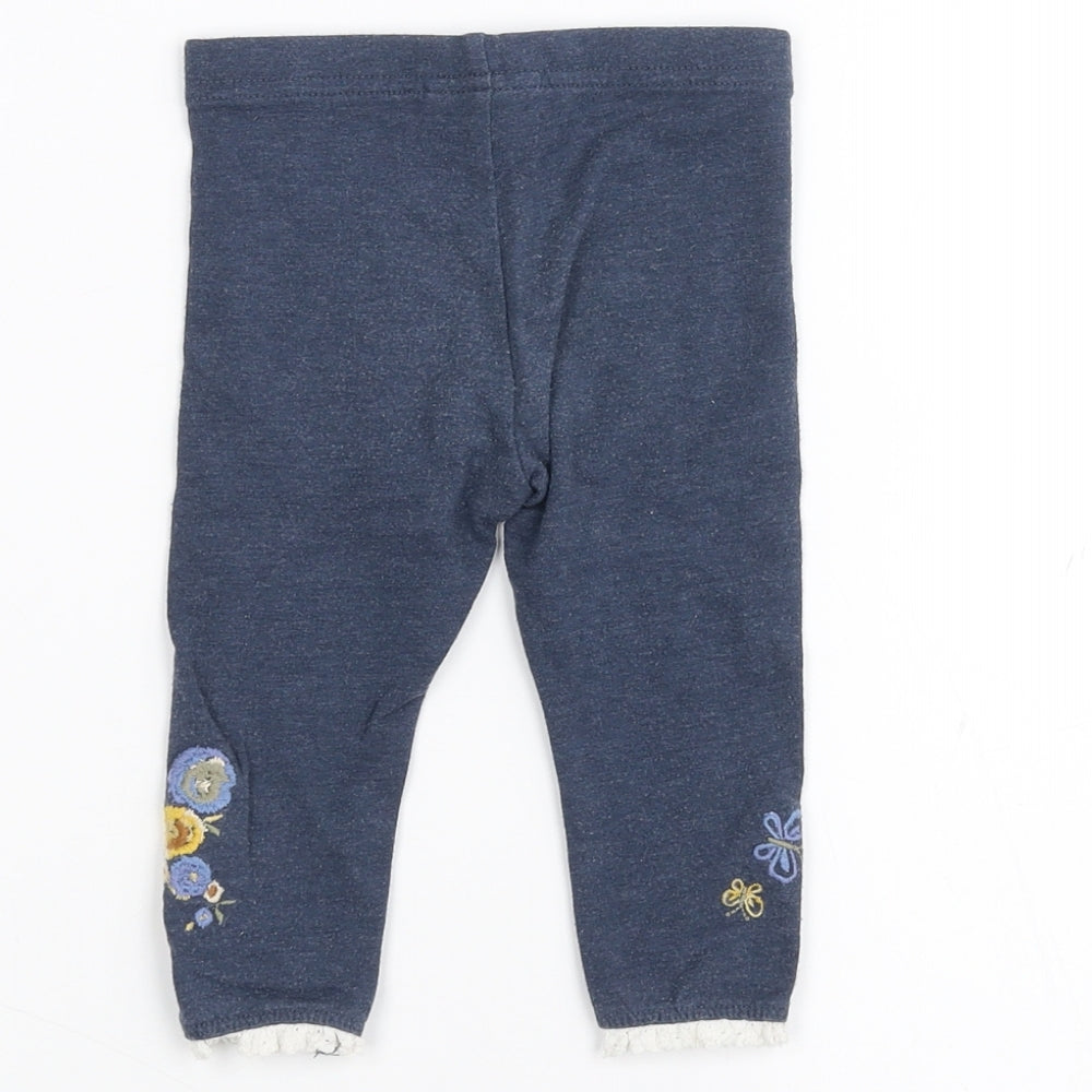 NEXT Baby Blue Sweatpants Trousers Size 9-12 Months