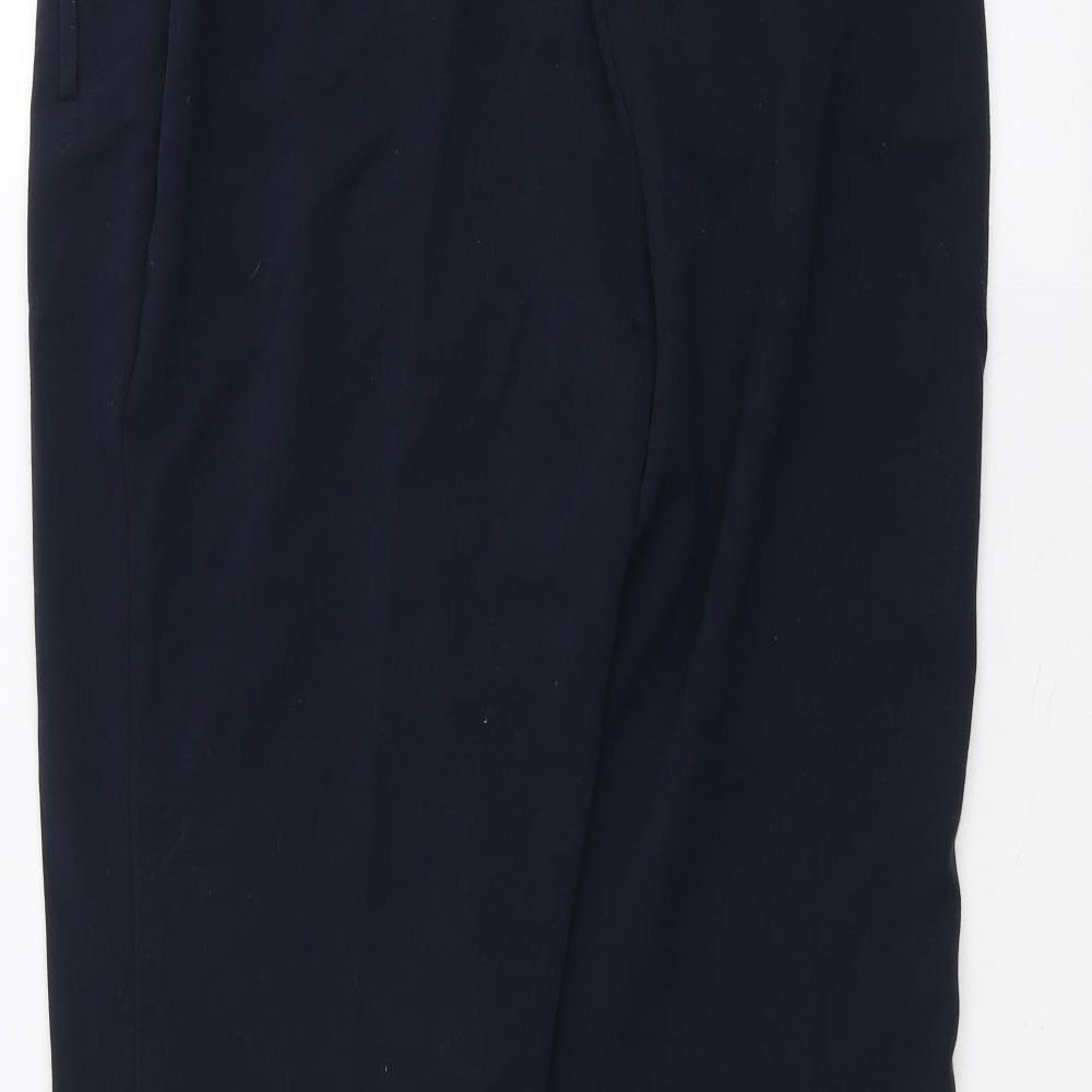 Marks and Spencer Womens Blue Trousers Size 12 L26 in