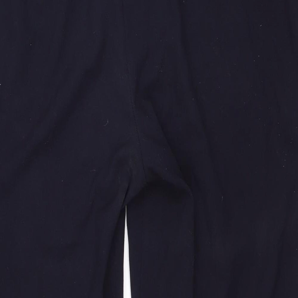 m&s Womens Blue Dress Pants Trousers Size 18 L24 in