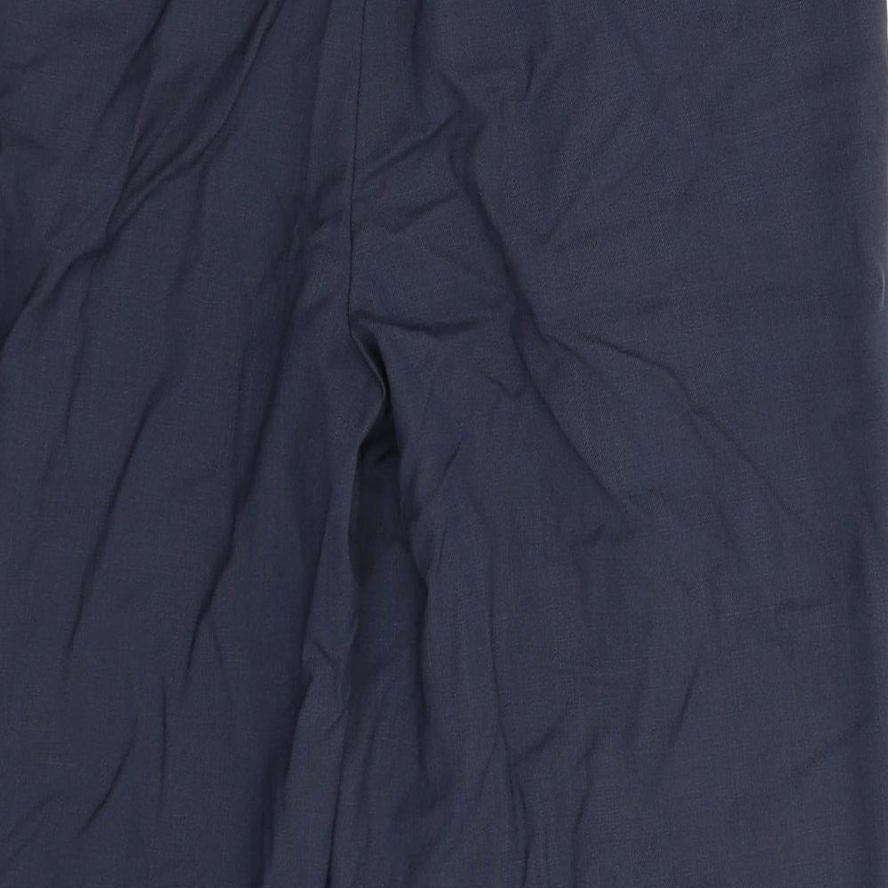 NEXT Womens Blue Dress Pants Trousers Size 14 L23 in