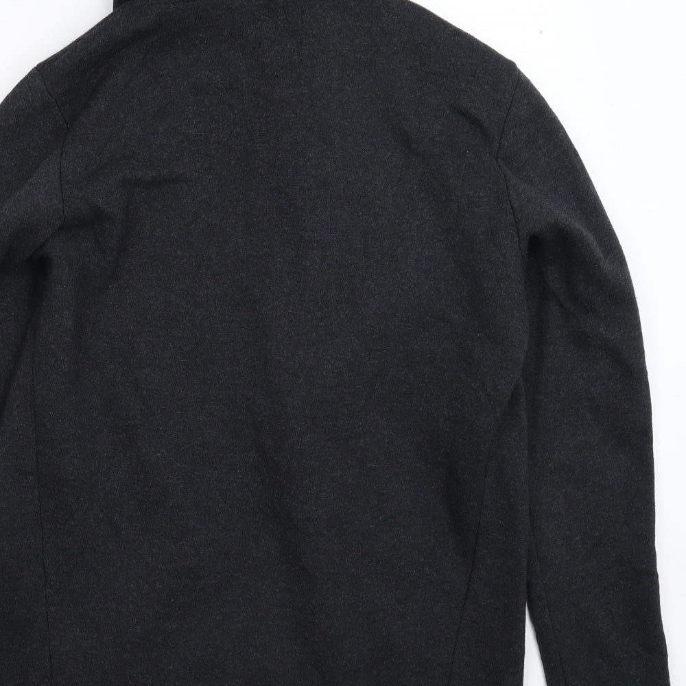 Barcelona Designs Mens Black Jacket Coatigan Size XS
