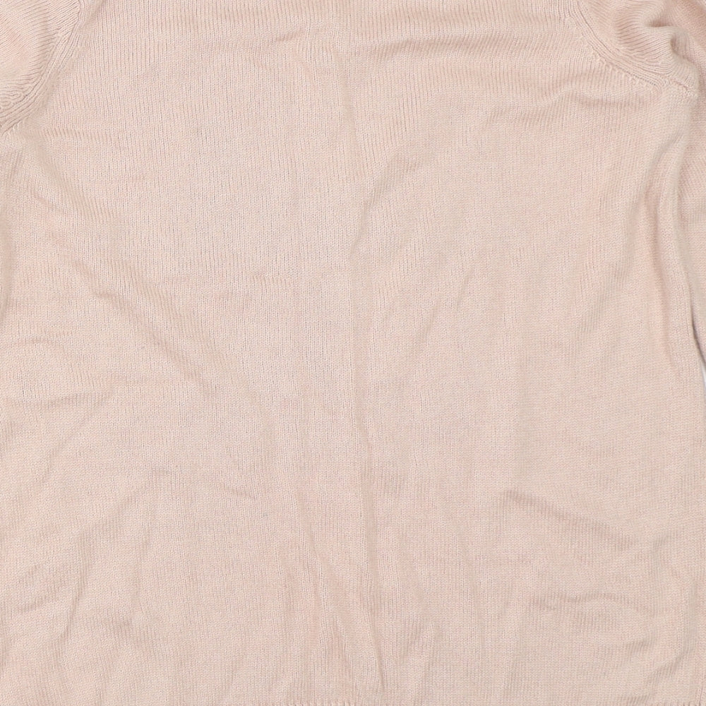 H&M Womens Pink Pullover Jumper Size S - christmas jumper
