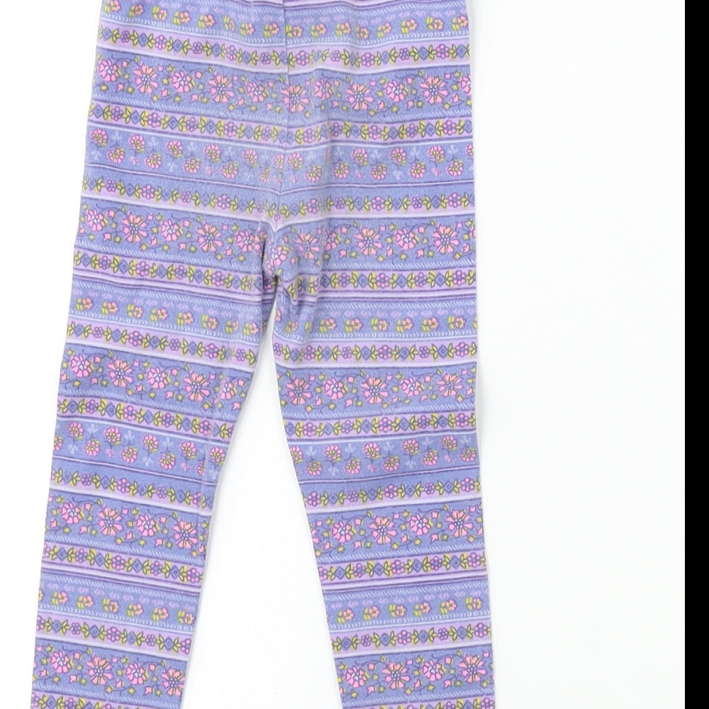 oshkosh Girls Purple Sweatpants Leggings Size 18-24 Months