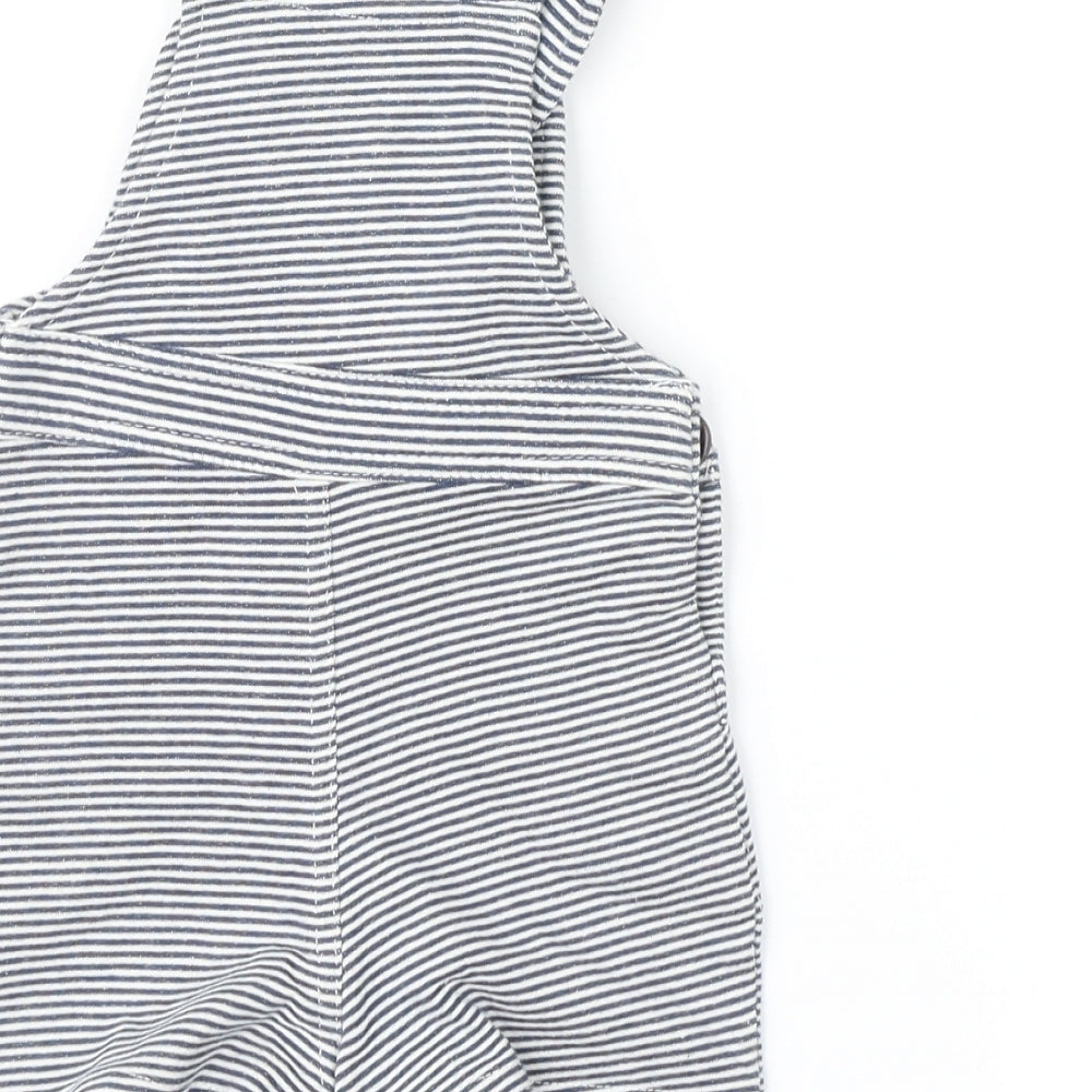 Earlydays Boys Blue Striped Shorts One-Piece Size 0-3 Months