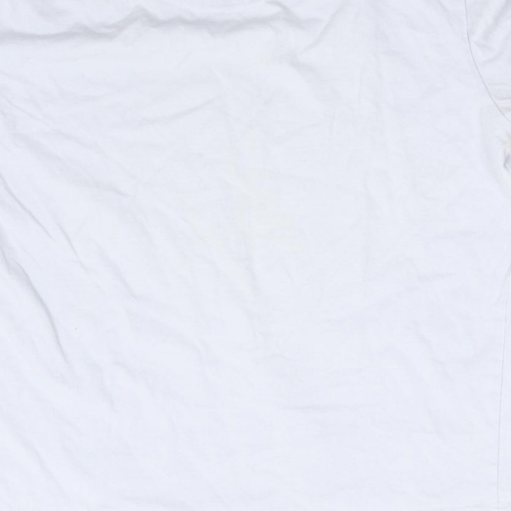 Nigel Hall Womens Blue Basic T-Shirt Size M