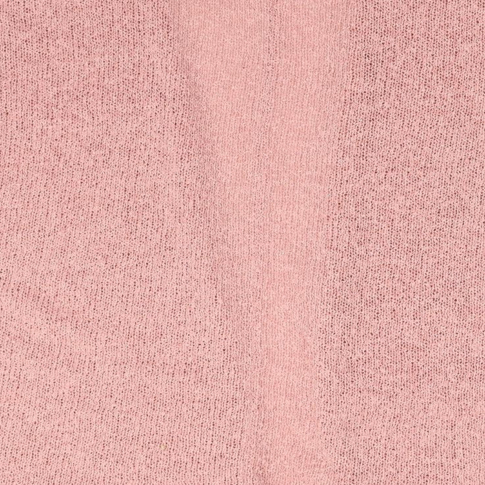 Divided Womens Pink Knit Cardigan Jumper Size M