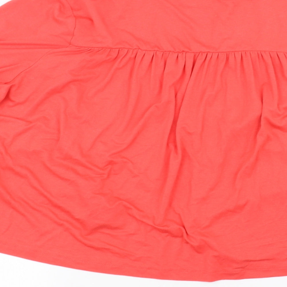 FOREVER 21 Womens Orange Cardigan Jumper Size M