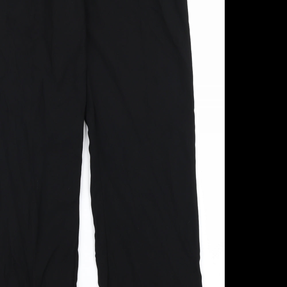 Precis Womens Black Trousers Size 12 L27 in