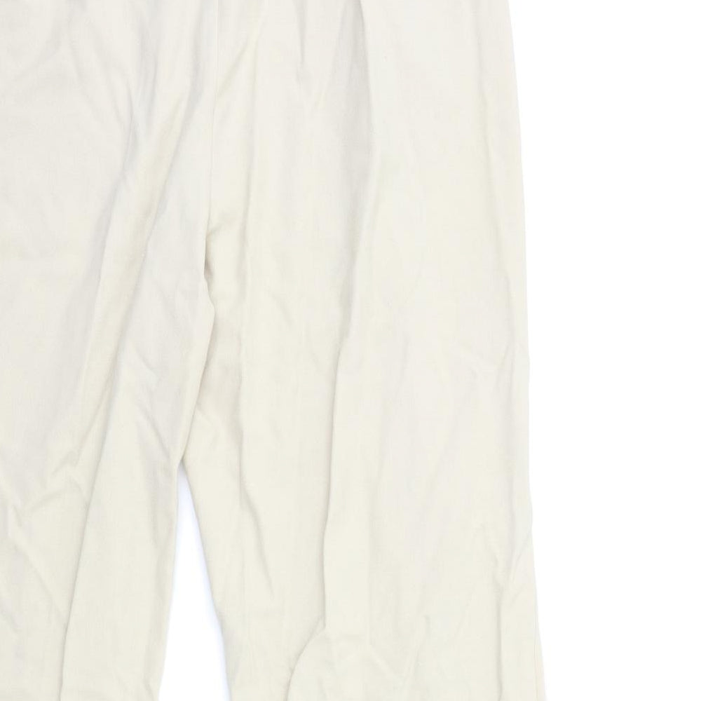 SLIMMA Womens Beige Trousers Size 34 in L29 in