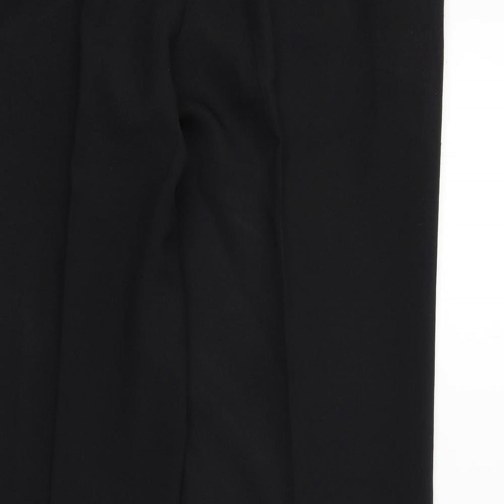 Primark Womens Black Trousers Size 12 L28 in
