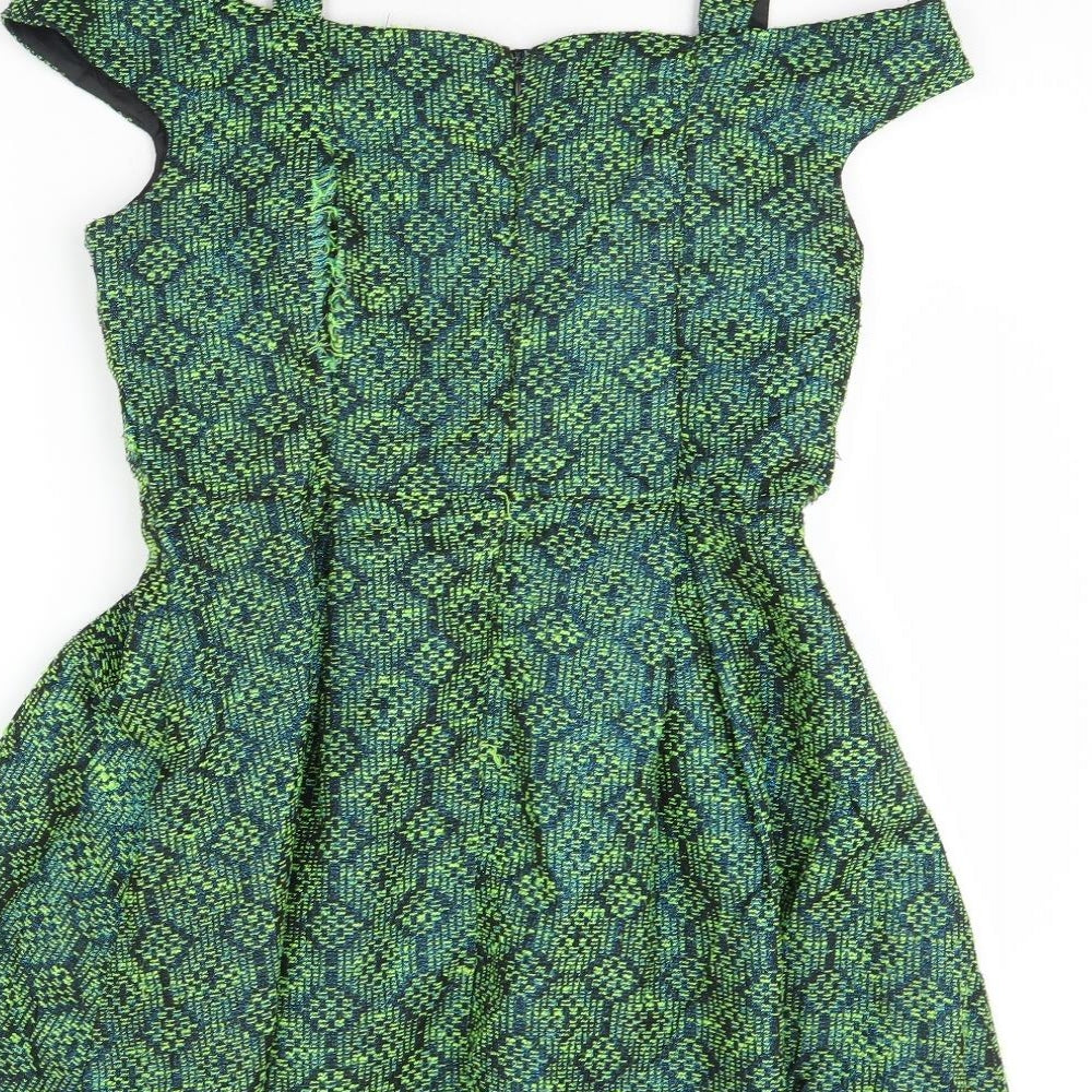 Mustard Seed Womens Green Mini Size M