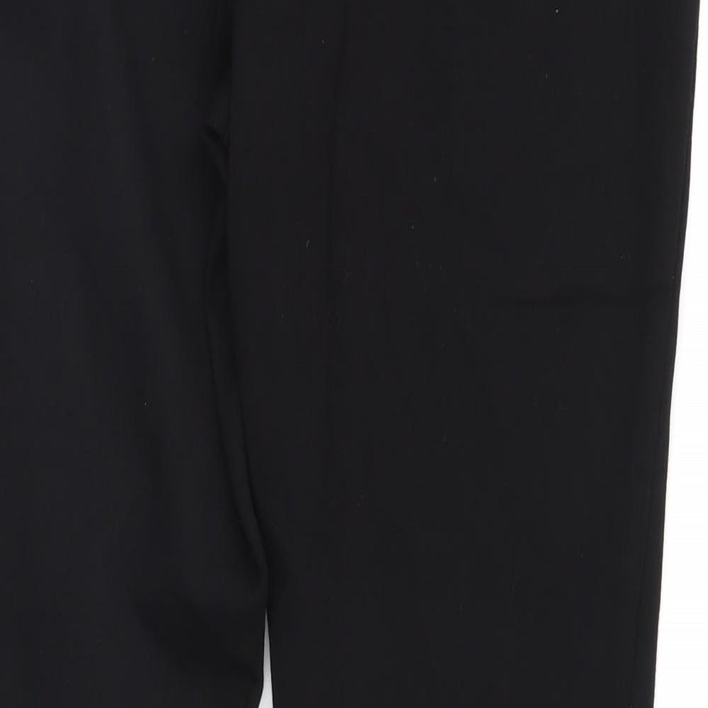 Elaine Rose Womens Black Trousers Size 14 L26 in