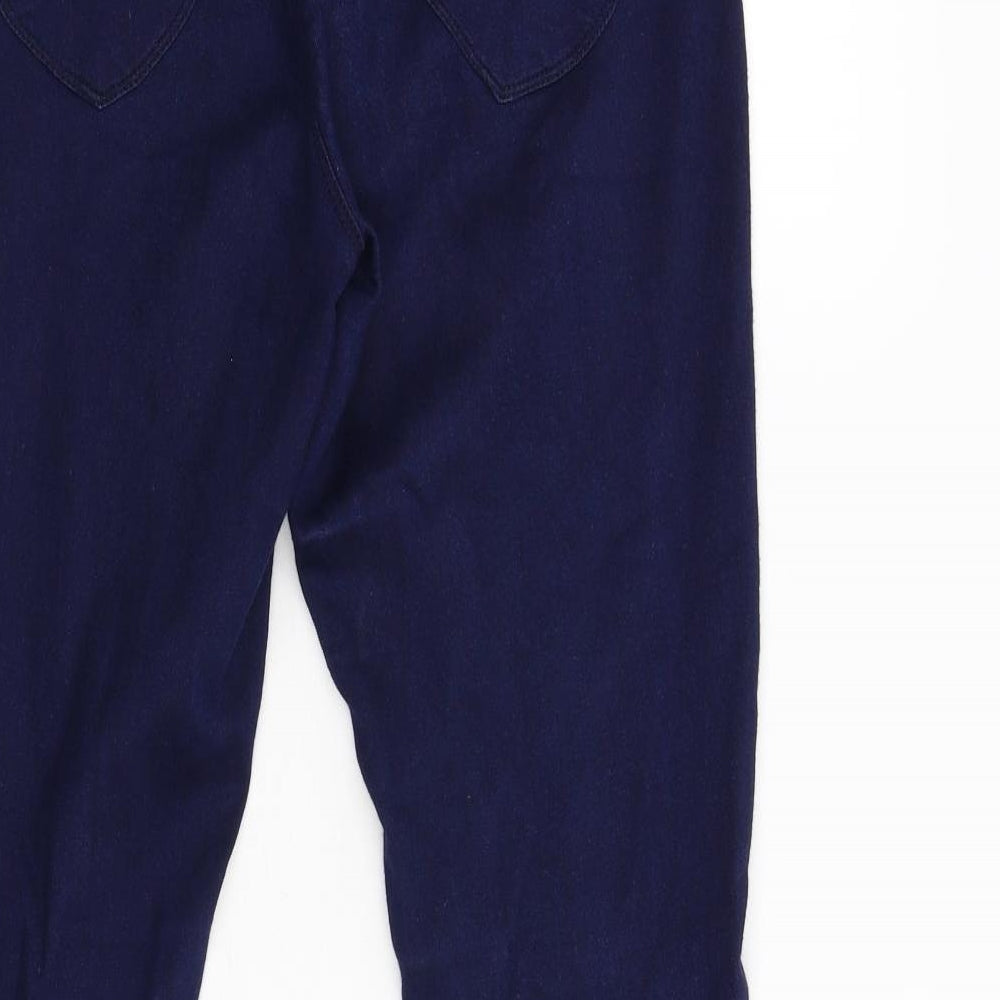 Dorothy Perkins Womens Blue Denim Skinny Jeans Size 10 L30 in