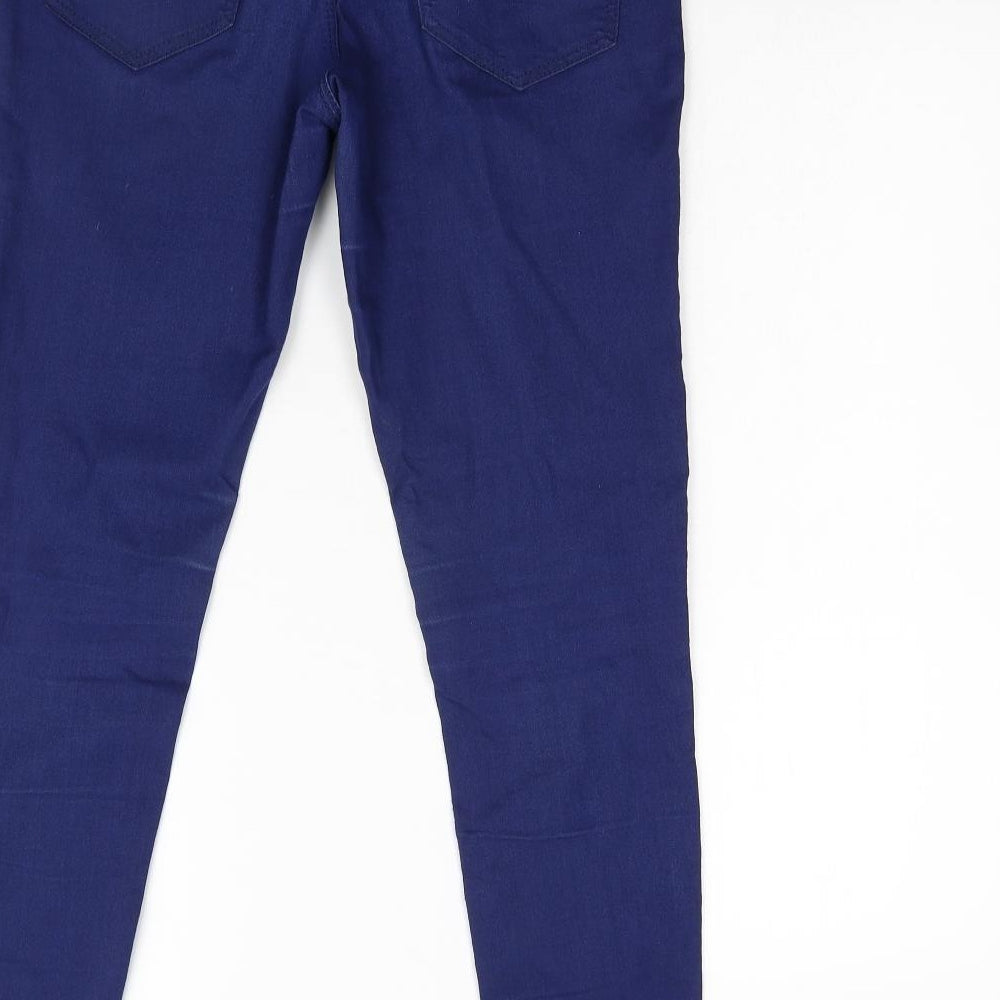 DP Denim Womens Blue Denim Skinny Jeans Size 10 L29 in