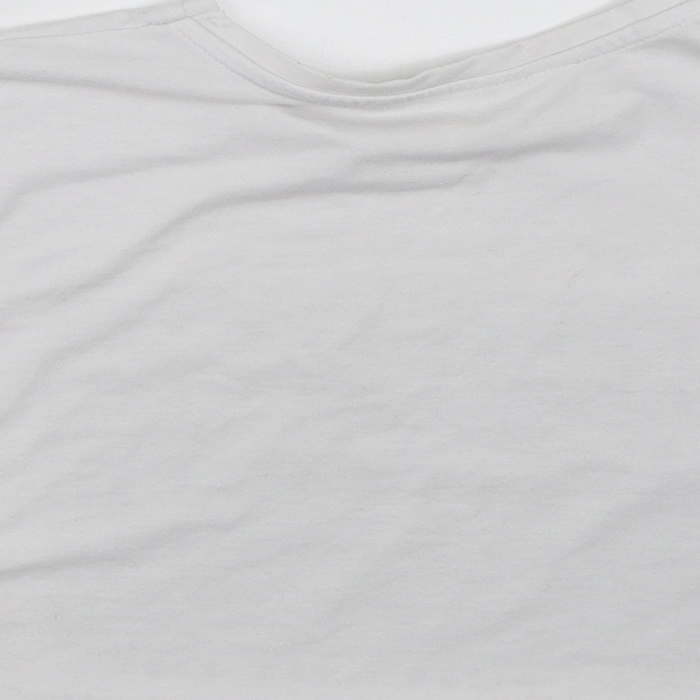 George Girls White Basic T-Shirt Size 8-9 Years - Fashionista