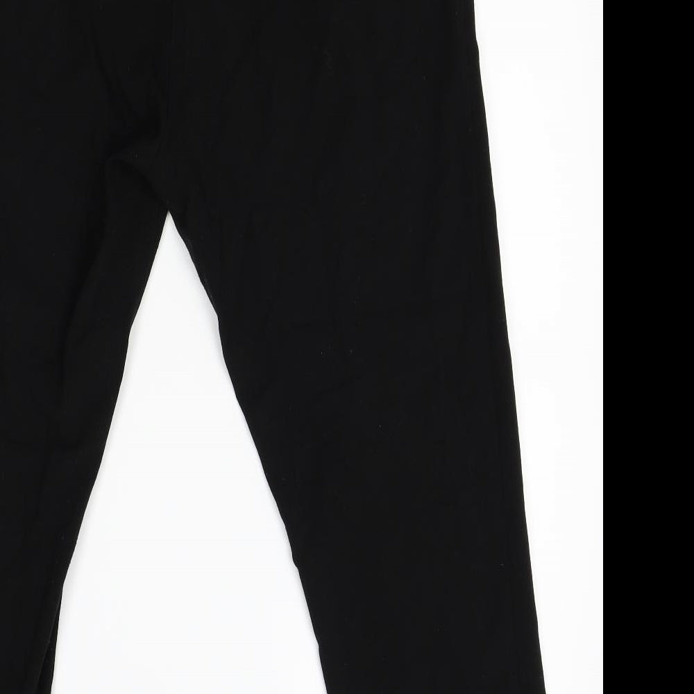 JoJo Maman Bébé Womens Black Trousers Size 14 L24 in