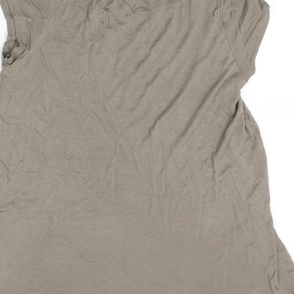 H&M Womens Grey Basic T-Shirt Size S