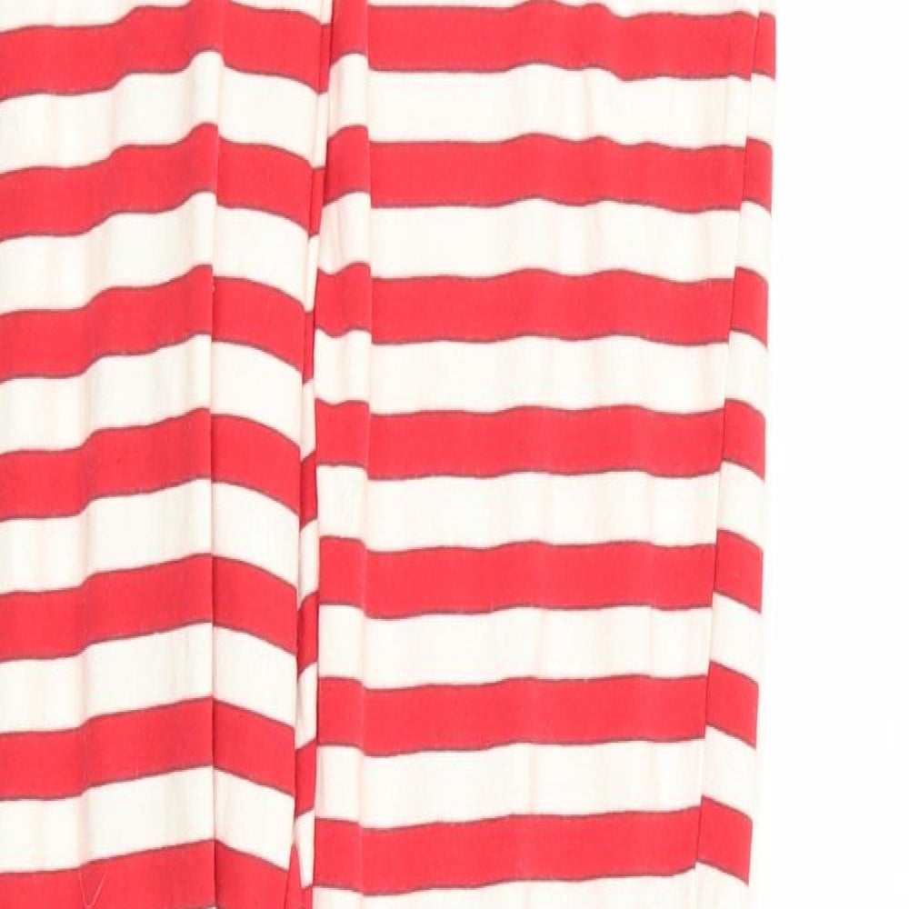 Asda George Womens Multicoloured Striped Babydoll Pyjama Set Size 8 - christmas